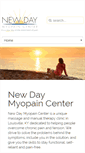 Mobile Screenshot of newdaymyopain.com